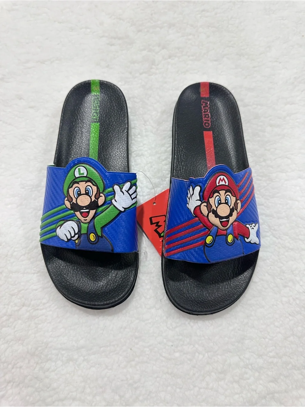 Kids Super Mario Slide Sandals
